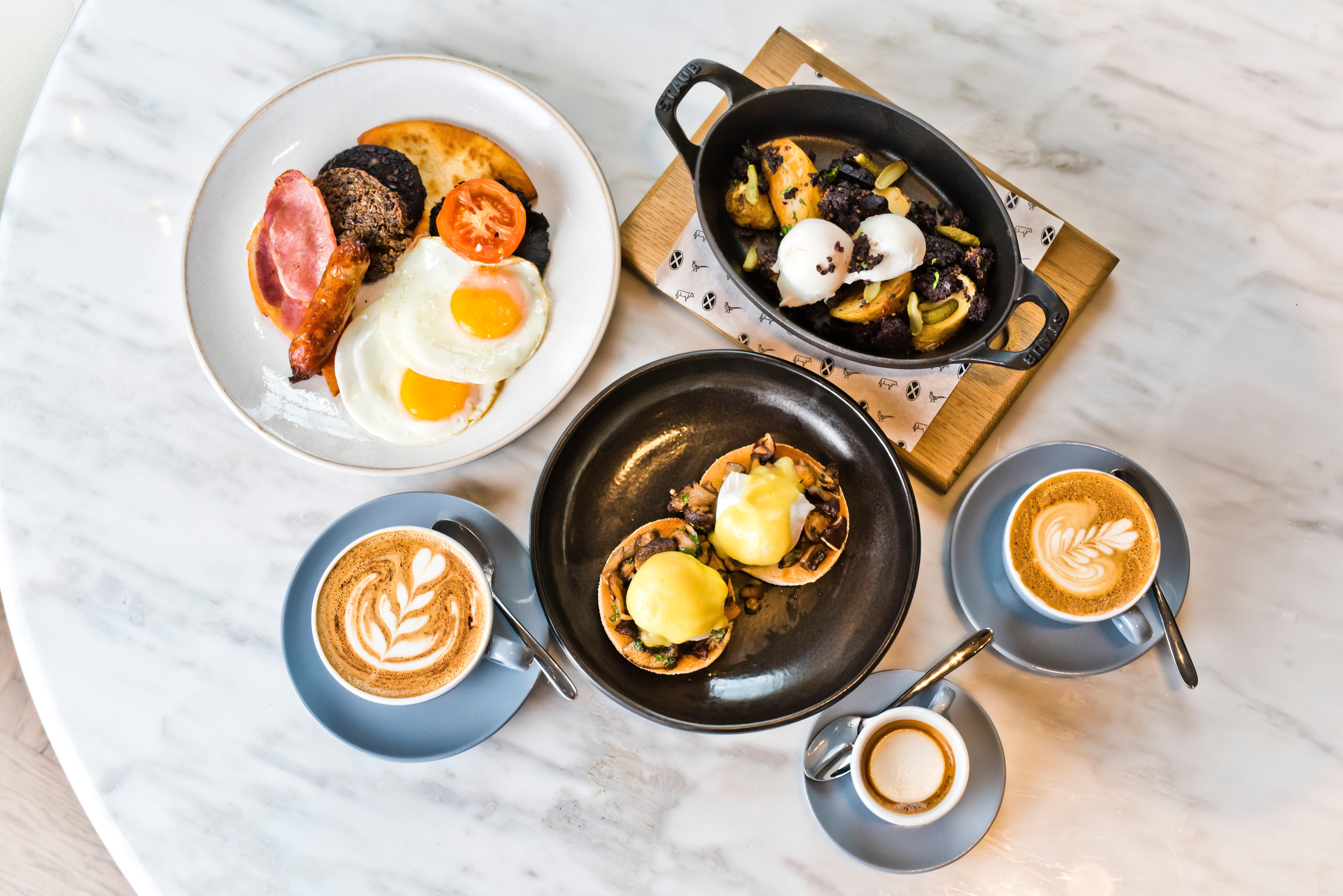 킴튼 블리스우드 스퀘어 호텔 글라스고 외부 사진 Breakfast at the River Café