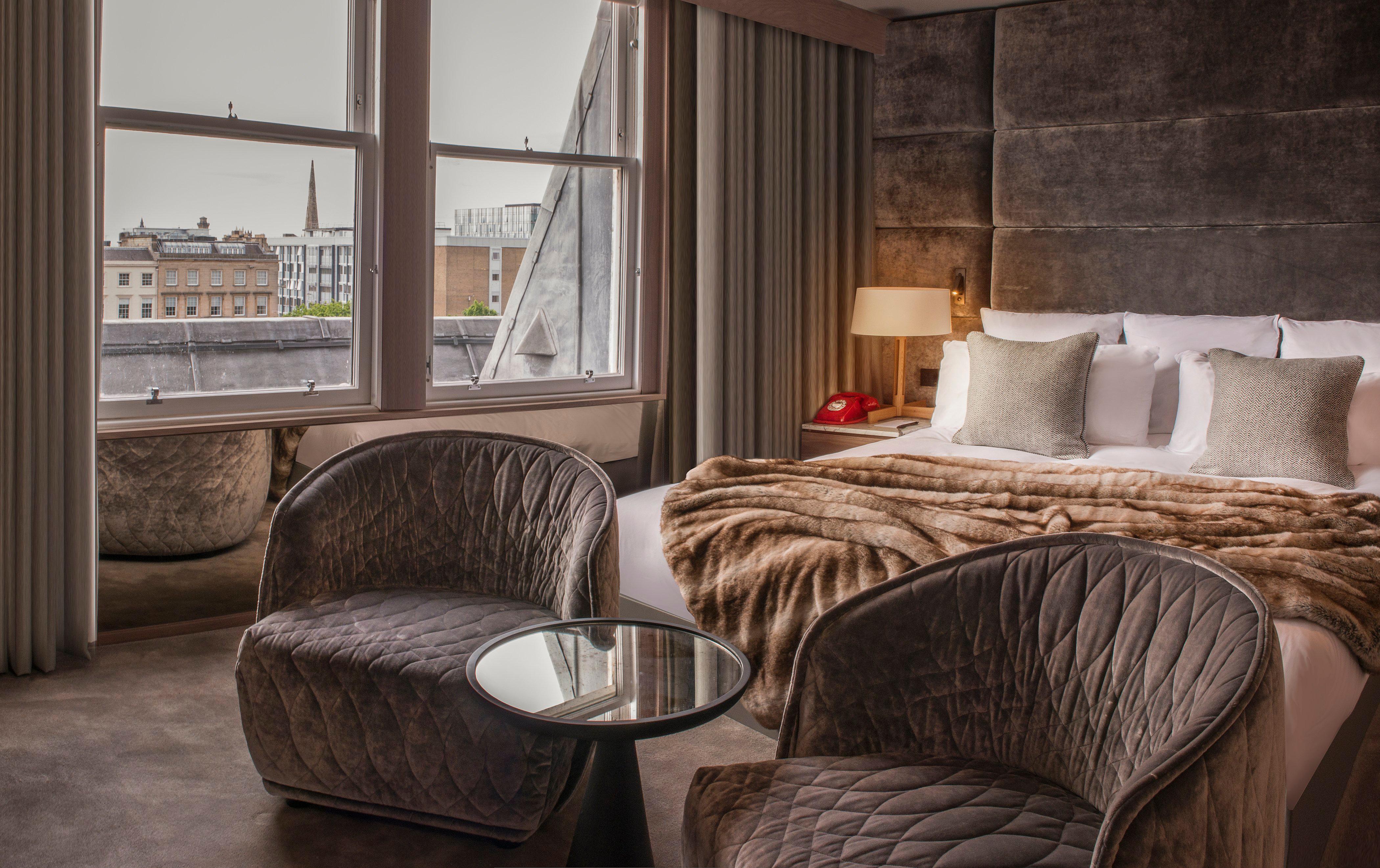 킴튼 블리스우드 스퀘어 호텔 글라스고 외부 사진 A bedroom at the hotel
